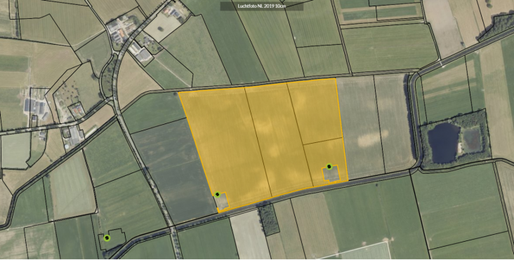 Situatieschets zonnepark Bijvanck Situatieschets zonnepark Bijvanck